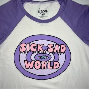 Sick Sad World Daria graphic tee XS